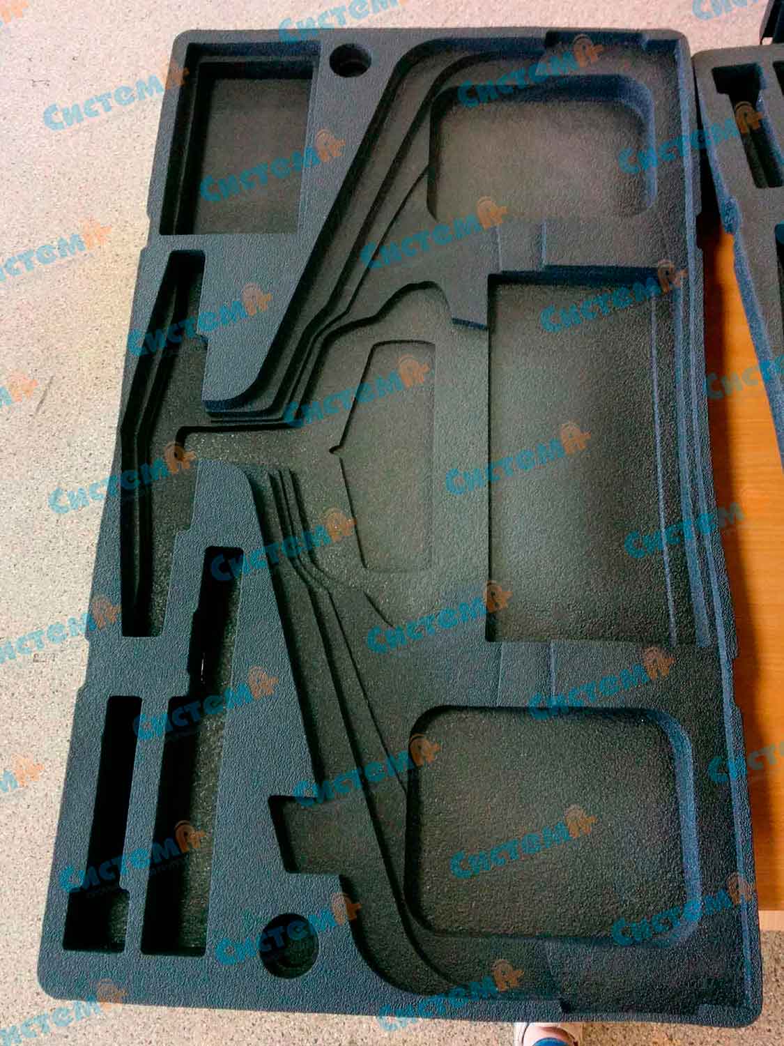 Защитные ложементы для транспортировки технического прибора Защитные ложементы для транспортировки технического прибора