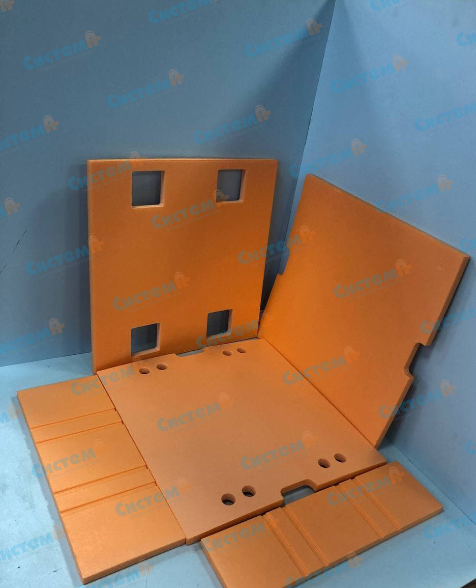 Ложемент из экструдированного пенопласта для медицинского оборудования