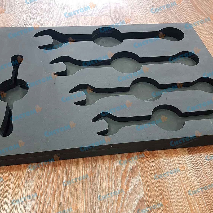 Ложемент ЕВА для инструментов ключей Ложемент ЕВА для инструментов ключей