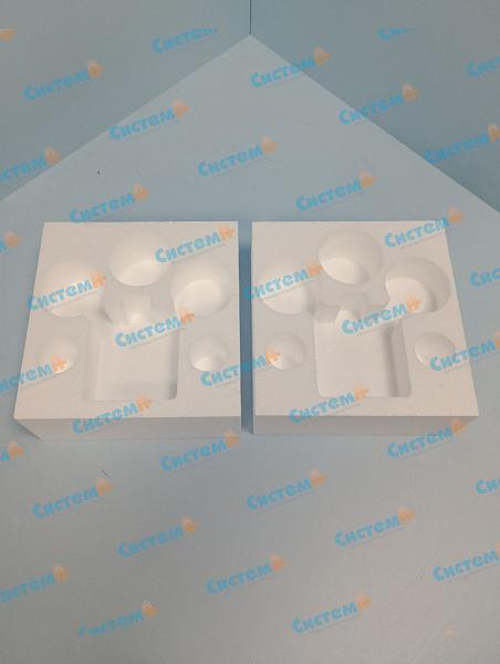 Ложемент из пенопласта методом фрезеровка Ложемент из пенопласта методом фрезеровка