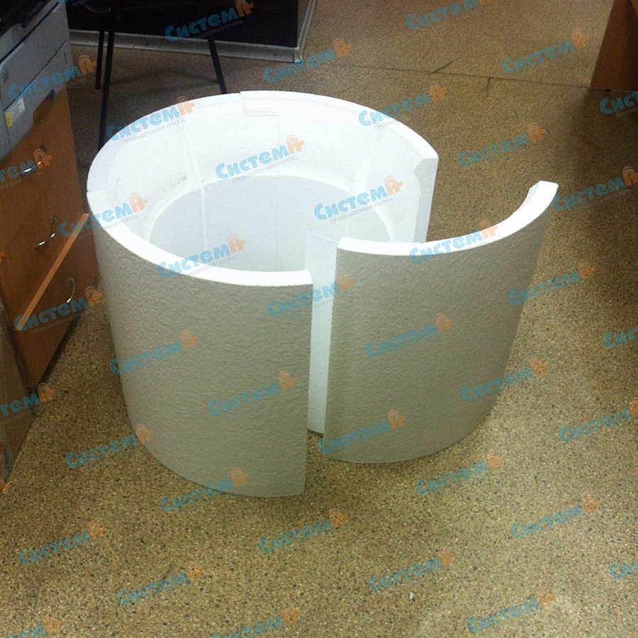 Изготовим скорлупу для труб на заказ Изготовим скорлупу для труб на заказ