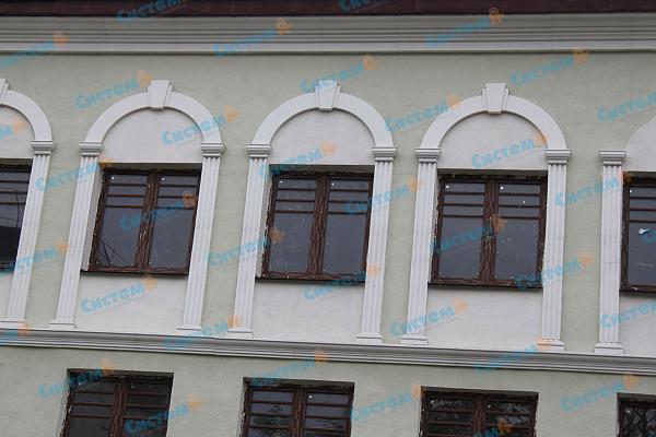 Пилястры на окна фасада Пилястры на окна фасада