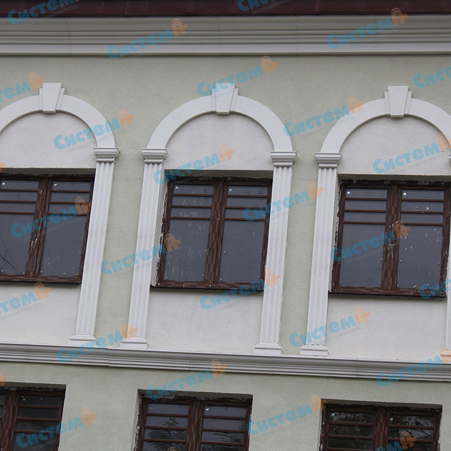 Пилястры на окна фасада Пилястры на окна фасада